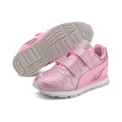 Glimmer sneakers fra Puma til piger Vista Glitz pink